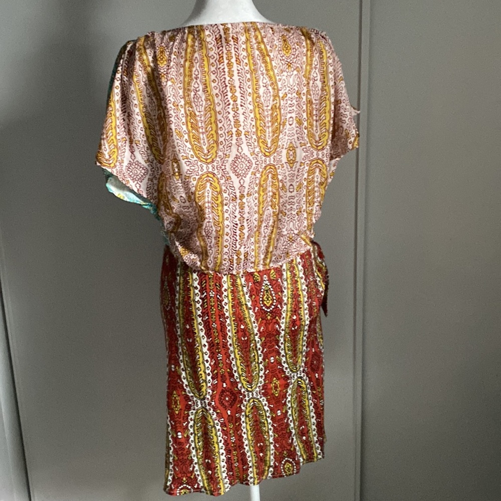 New Anthropologie Women’s 2 Piece Boho Resort Summer Skirt Crop Top Cover Up Set - Picture 5 of 8